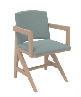 FAUTEUIL REMBOURRE APPUI SUR TABLE SOLINE